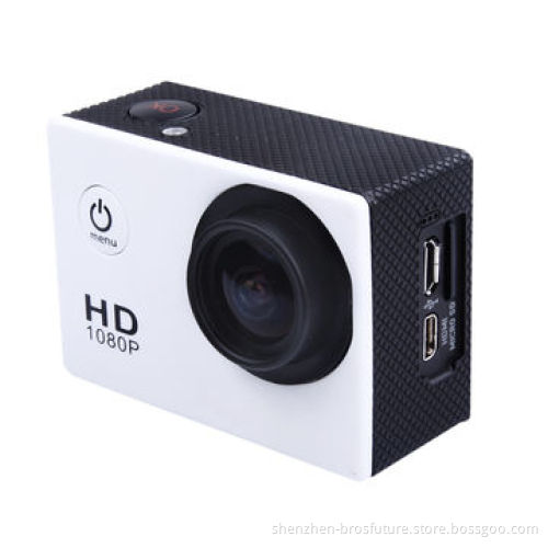Wi-Fi helmet camera, FHD1080P at 30fps 1.5" LCD screen, waterproof, 60m, supports Wi-Fi app